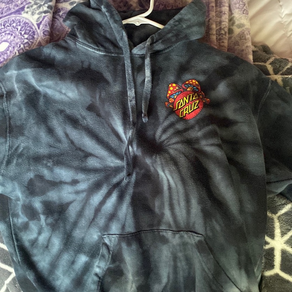 Santa Cruz tie-dye hoodie